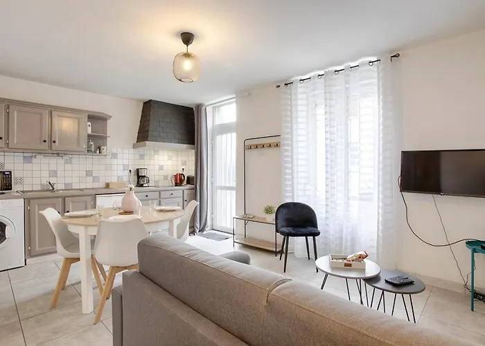 公寓 Le Grand Appart' Proche Commerces